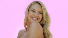 Woman blondes models candice swanepoel Simple Background