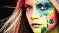 Woman blondes models cara delevingne