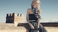 Woman blondes models Caroline Winberg