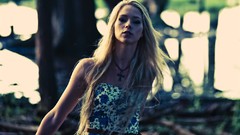 Woman blondes models Deborah Frey Bjoern Jansen