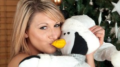 Woman blondes models Demi Scott