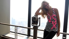 Woman blondes models erin heatherton Victorias Secret