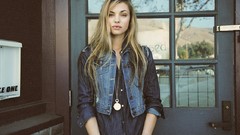 Woman blondes models fashion model fashion photography