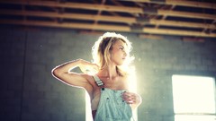 Woman blondes models garrett meyers Rachel Ann Yampolsky