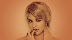 Woman blondes models Gemma Atkinson