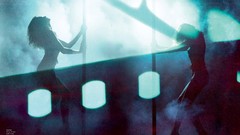 Woman blondes models heidi klum