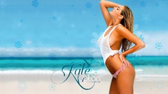 Woman blondes models kate upton