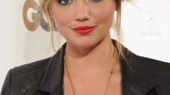 Woman blondes models kate upton necklaces