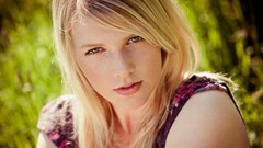 Woman blondes models mandy