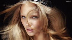 Woman blondes models Marloes Horst