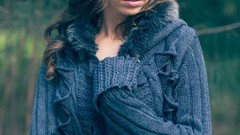 Woman blondes models Megan