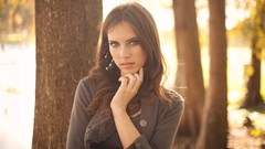 Woman blondes models Megan