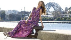 Woman blondes models miranda kerr