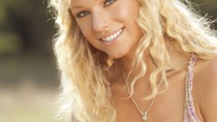 Woman blondes models Nikki Leigh