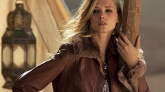 Woman blondes models Sharon van der Knaap