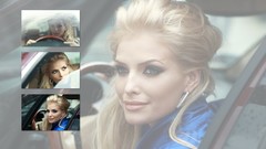 Woman blondes models Tatiana Kotova