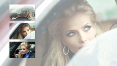 Woman blondes models Tatiana Kotova