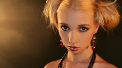 Woman blondes nude Mima Erotic Beauty magazine