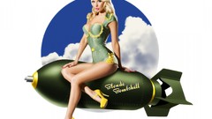 Woman blondes pinups