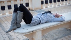 Woman blondes pornstars Met-Art magazine Miela A Marry Queen