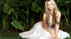 Woman blondes shakira singers