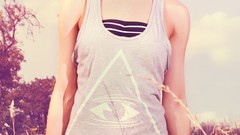 Woman blondes short hair alysha nett