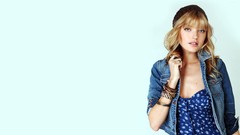 Woman blondes Simple Background Martha Hunt