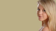 Woman blondes smiling Met-Art magazine Barbara D