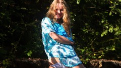 Woman blondes smiling models ella Fame Girls