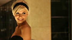 Woman blondes smiling models lena gercke