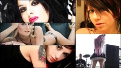 Woman blondes tattoos brunettes