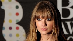 Woman blondes taylor swift blue eyes singers