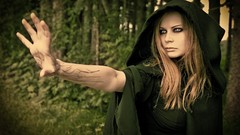 Woman blondes witches cosplay fantasy art