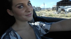 Woman blue eyes Bettina DiCapri