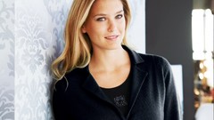 Woman blue eyes brunettes models bar refaeli