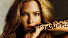 Woman blue eyes brunettes models bar refaeli