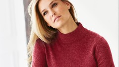 Woman blue eyes brunettes models bar refaeli sweaters