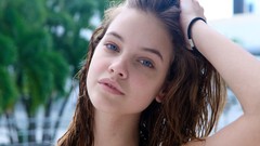 Woman blue eyes brunettes models barbara palvin