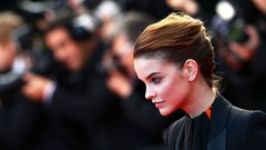 Woman blue eyes brunettes models barbara palvin