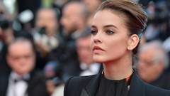 Woman blue eyes brunettes models barbara palvin