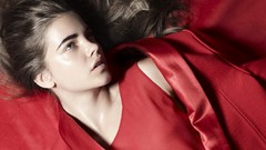 Woman blue eyes brunettes models barbara palvin