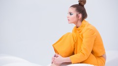 Woman blue eyes brunettes models barbara palvin