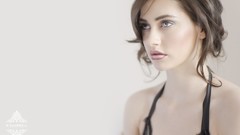 Woman blue eyes brunettes models H Campbell Photography 