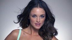 Woman blue eyes brunettes models lauren budd