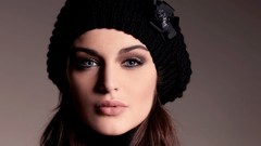 Woman blue eyes brunettes models lauren budd