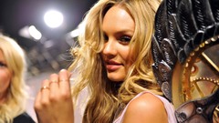 Woman blue eyes candice