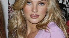 Woman blue eyes candice