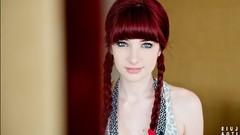 Woman blue eyes models susan coffey redheads People's Republic 