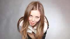 Woman blue eyes Natalia