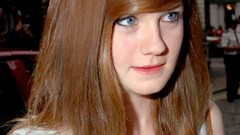 Woman blue eyes redheads